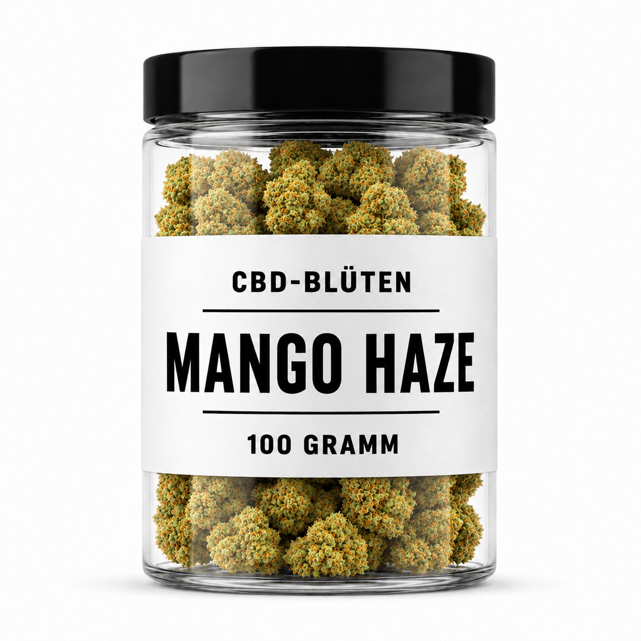 CBD-Blüten - MANGO HAZE - 100 GRAMM