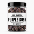 CBD-Blüten - PURPLE KUSH - 100 GRAMM